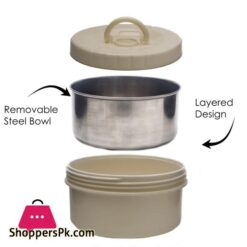 Riwayat Lunch Carrier 2 Steel Bowls 1 Salad Bowl