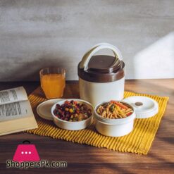 Sizzler Lunch Carrier 1 Steel 1 Salad Bowl Large