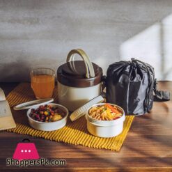 Sizzler Lunch Carrier 1 Steel 1 Salad Bowl Medium