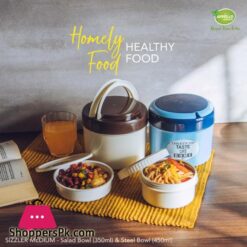 Sizzler Lunch Carrier 1 Steel 1 Salad Bowl Medium