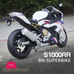 Bmw S1000Rr Diecast Motorcycle Model Toy Bmw S1000Rr Replica With Sound And Light Boy Gift Birthday Present