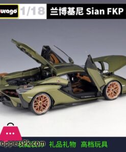Bburago 118 Lamborghini Sian Fkp 37 Sports Car Simulation Alloy Car Model Finished Product Collection Gift Ornaments B544Diecasts Toy Vehicles