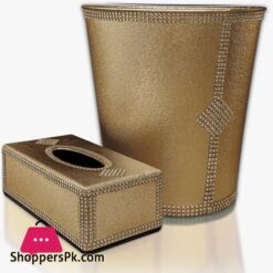 Bridal Gift Set Dustbin With Tissue Box Holder