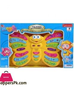 Butterfly Talking Alphabet Toy For Kids Multicolour
