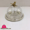 Orchid Bird Butter Dish-Cd5938