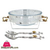 Orchid Salad Bowl (Silver)-CD6277