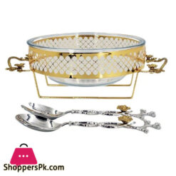 Orchid Salad Bowl (Gold)-CD6278