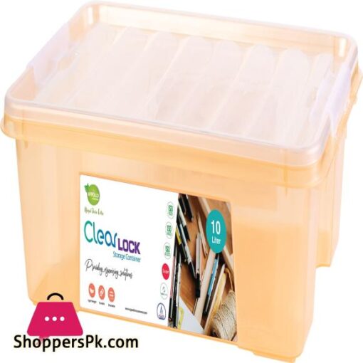 Clear Lock Food Keeper Large Pack of 2