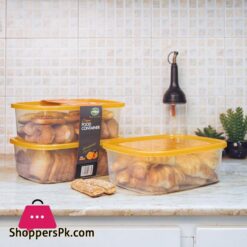 Crisper Food Container Pack Of 3
