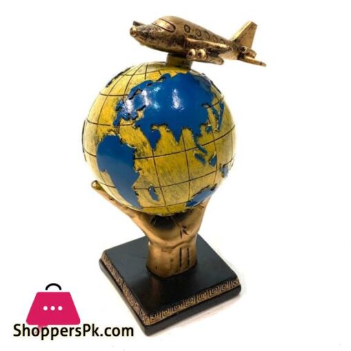 Decorative Globe with Airplane