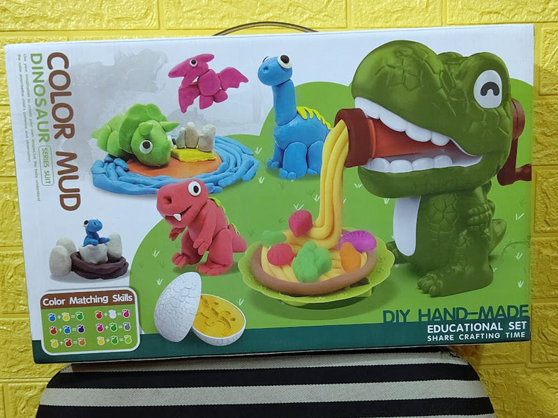 Dinosaur Play Dough 168-12 5 Dinosaur Play Dough 168-12
