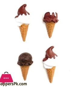 Fridge Magnets Ice Cone Pack of 4