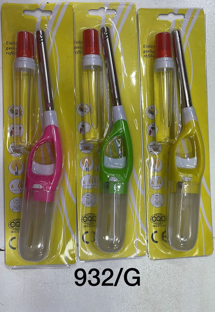 Gas Lighter With Extra Refill 932-G