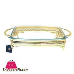 Single Casserole With Lid Gold