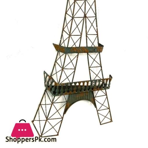 Hanging Metal Eiffel Tower Rustic