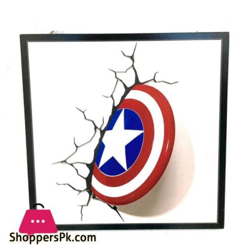 Hanging Picture Frame Captain America