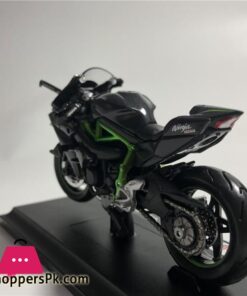 Kawasaki Ninja H2R Motorcycle 1:18 Diecast Alloy Model Collection Black Ninja H2R Motorcycle Toy Gift 48 Kawasaki Ninja H2R Motorcycle 1:18 Diecast Alloy Model Collection Black Ninja H2R Motorcycle Toy Gift - Image 5