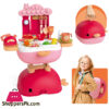 Kitchen Counter &Amp; Dressing Table Combo Set In A Whale Carrying Case For Kids