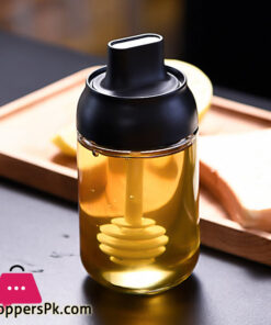Kitchen Seasoning Containers Glass Sealed Honey Bottle