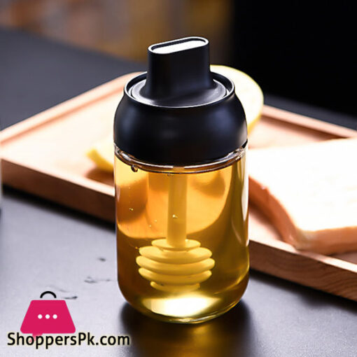 Kitchen Seasoning Containers Glass Sealed Honey Bottle