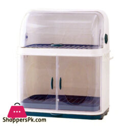 Kitchen Drain Bowl Rack Bowl Rack Plastic Cupboard With Cover Bowl Chopsticks Storage Box Drain Rack