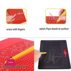 Magnetic Tablet Drawing Board Environmental Protection Writing Board Steel Ball Magnetic Puzzle Children Handwriting Writing Toydrawing Toys