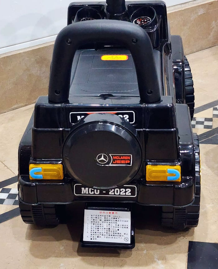 Mercedes Amg Push Car G63 - Black