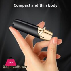 Metal Windproof Cigarette Jet Gas Lighter - Blue Flame Straight Lighter Butane Inflatable Lighter