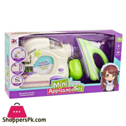Mini Appliance set with sewing and ironing machine For Kids