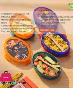Appollo Mini Lunch Box (Pack Of 2) 12 Mini Lunch Box Pack Of 2