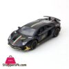 Miniauto 132 Scale Lp780 4 Super Toy Car Diecast Model Pull Back Doors Openable Sound Light Educational Collection Gift
