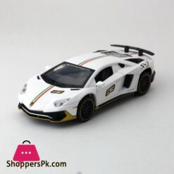 Miniauto 132 Scale Lp780 4 Super Toy Car Diecast Model Pull Back Doors Openable Sound Light Educational Collection Gift
