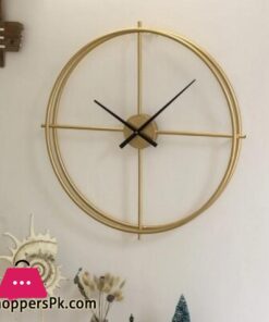Modern minimalist Nordic clock wrought iron living room home wall clock creative minimalist art atmosphere clockWall Clocks