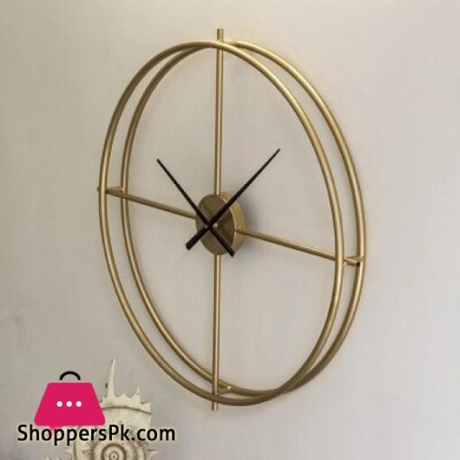 Modern minimalist Nordic clock wrought iron living room home wall clock creative minimalist art atmosphere clockWall Clocks