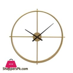 Modern Minimalist Nordic Clock Wrought Iron Living Room Home Wall Clock Creative Minimalist Art Atmosphere Clockwall Clocks