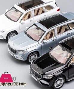 New 1/24 Mercedes Benz Maybach Gls600 Alloy Model Car Children'S Toy Car Gift Ornaments Simulation Suv Car Model Boys Collection 41 New 124 Mercedes Benz Maybach Gls600 Alloy Model Car Childrens Toy Car Gift Ornaments Simulation Suv Car Model Boys Collectiondiecasts Toy Vehicles