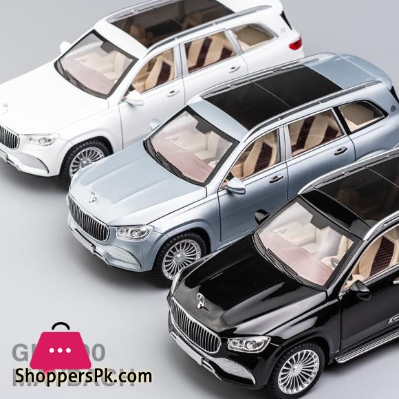 Cheap 1 /24 Benz Maybach Gls600 Alloy Car Model Large Size Diecast Metal  Car Collection Home Decoration Chidlren Boy Gift Toy Vehicles