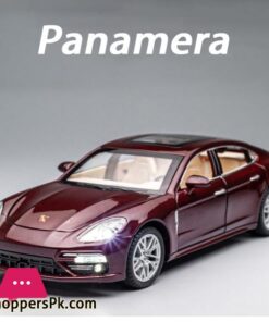 New 124 Porsches Panamera Alloy Car Model Diecasts Toy Vehicles Toy Cars Sound and light Kid Toys For Children Gifts Boy Toy