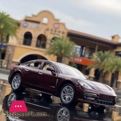 New 124 Porsches Panamera Alloy Car Model Diecasts Toy Vehicles Toy Cars Sound And Light Kid Toys For Children Gifts Boy Toy