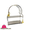 Orchid 2Tier Serving Tray - Silver