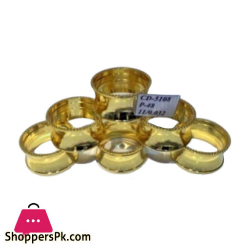 ORCHID Napkin Round Gold