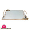Orchid Rectangular Mirror Tray