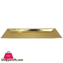 ORCHID Rectangular Tray - Golden