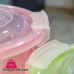 Opal Storage Container Transparent Pack Of 2