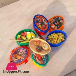 Oval Lunch Box Pack Of 2