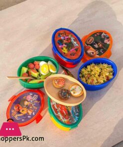 Oval Lunch Box Pack Of 2