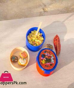 Oval Lunch Box Pack Of 2