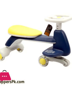 QiTong New Childrens Twist Car Baby Swing Kids Car Child Toy