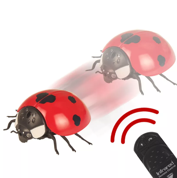 Simulation Bugs Infrared Remote Control Toy- Lady Bug