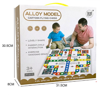 Alloy-Model Catroon Flying Chess 4 Alloy-Model Catroon Flying Chess